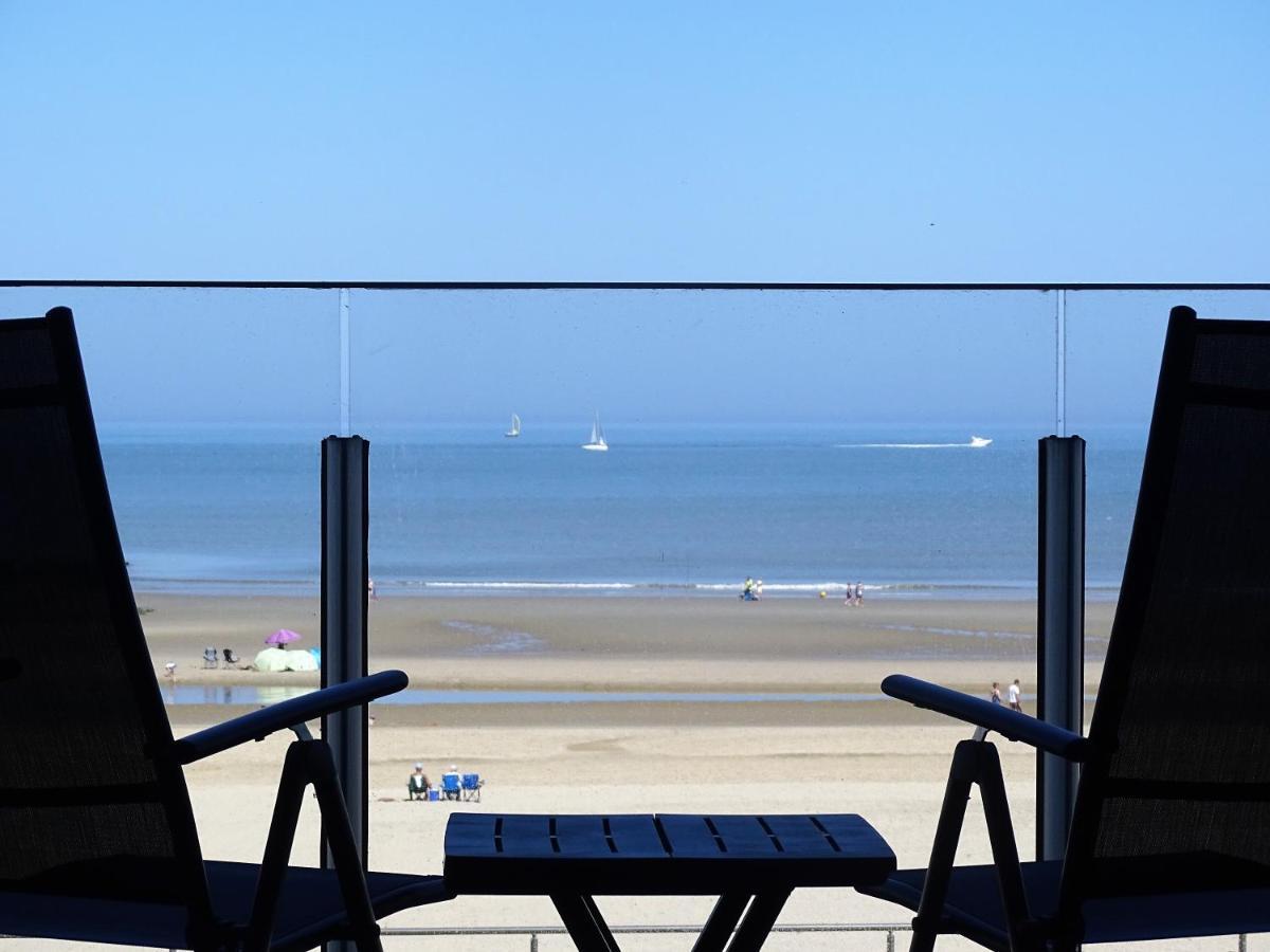 North Sea View Studio With Parking Middelkerke Dış mekan fotoğraf